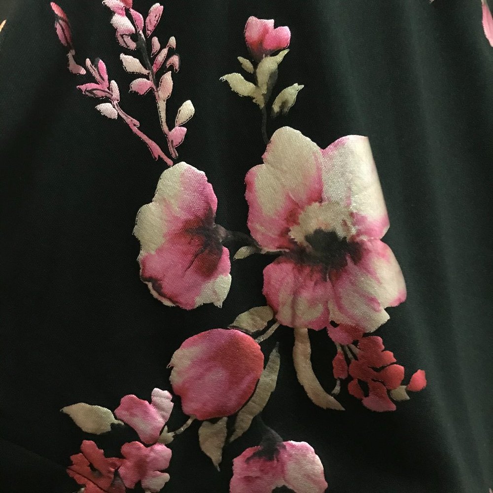 B.Darlin Junior Strapless Floral Dress - Picture 2 of 3